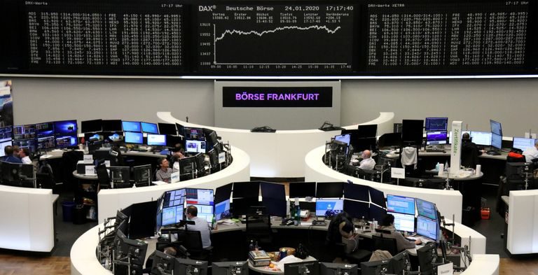 European shares slump as coronavirus fears worsen